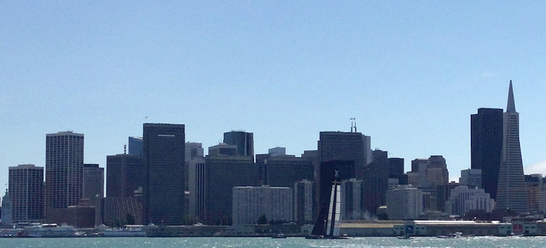 San Francisco skyline. 