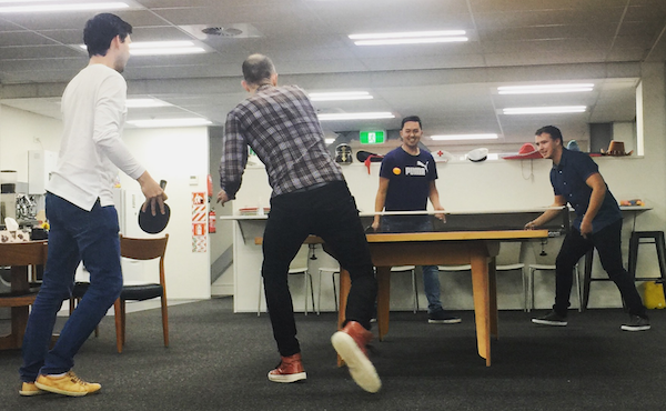 Ping pong at Boost.